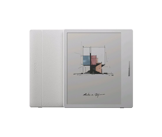E-book ONYX BOOX GO COLOR 7, 7" Kaleido 3, 64GB, bílá, podsvícená, Bluetooth, Android 12, E-ink displej