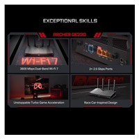 TP-Link Archer GE230 EasyMesh WiFi7 router (BE3600,2,4GHz/5GHz,1x2,5GbEWAN,1x2,5GbELAN,3xGbE,1xUSB3.0)