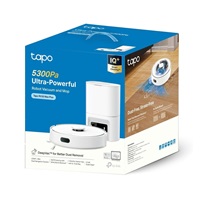 TP-Link Tapo RV30 Max Plus White robotický vysavač s mopem a stanicí (LiDAR+IMU, 2,4 GHz, BT, bílý)