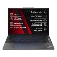 LENOVO NTB ThinkPad E16 AMD G2 - Ryzen7 7735U,16" WUXGA,16GB,512SSD,bezOS