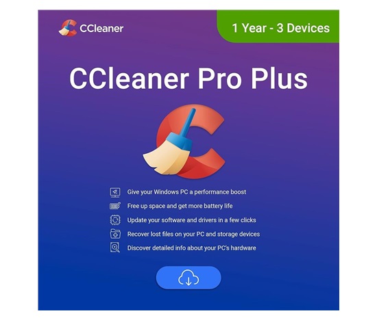 _Nová CCleaner Professional Pro pro 3 PC na (12 měs.) Online ESD