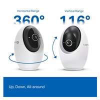 TP-Link Tapo C260 domácí-indoor kamera (8MP, 4K 2160p, IR 12m, WiFi, micro SD card)