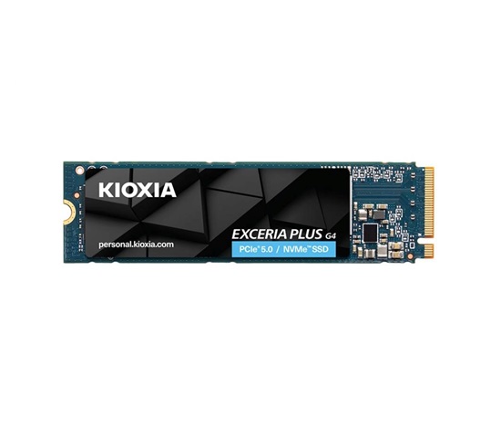KIOXIA SSD 2TB EXCERIA PLUS G4, M.2 2280, PCIe Gen5x4, NVMe 2.0, R:10000/W:8200MB/s