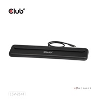 Club3D Dokovací stanice USB-C 12v1, 2xHDMI, 1xDP, 2xUSB-C, 3xUSB, 1xRJ45, 1x3.5mm, černá