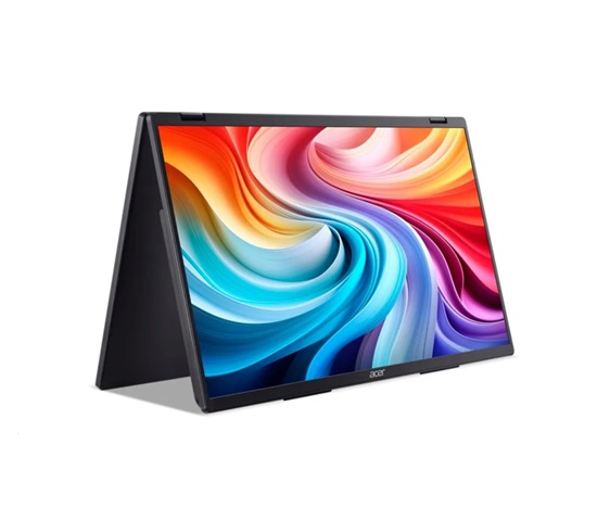 ACER LCD Foldable Dual screen Monitor (PD193QEbmiuux),18.5",IPS LED,FHD,250nits,60Hz,Repro,Vesa,Audio,USB-C,Black