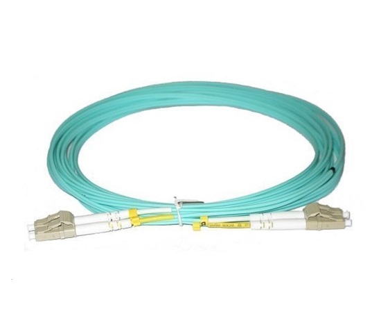 Duplexní patch kabel MM 50/125, OM3, LC-LC, LS0H, 0,5m