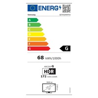 Samsung QE50QN80FA 50" TV, Neo QLED, 4K Ultra HD, Neo Quantum HDR, Tizen, Apple AirPlay, Wi-Fi, Bluetooth, HDMI, USB