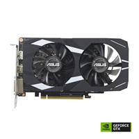 BAZAR - ASUS VGA NVIDIA GeForce GTX 1650 DUAL OC EVO 4G, 4G GDDR6, 1xDP, 1xHDMI, 1xDVI - Po opravě (Bez příslušenství)