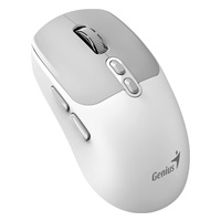GENIUS myš NX-8080S BT/ duální Bluetooth + 2,4GHz/ 1600 dpi/ Copilot/ bezdrátová/ tichá/ bílošedá