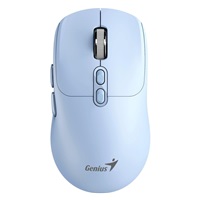 GENIUS myš NX-8080S BT/ duální Bluetooth + 2,4GHz/ 1600 dpi/ Copilot/ bezdrátová/ tichá/ modrá