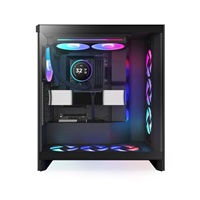 NZXT vodní chladič Kraken 280 ELITE RGB / 2x140mm RGB fan / 4-pin PWM / LCD disp. / 6 let