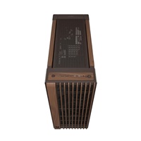 ASUS case PROART PA602 WALNUT WOOD RETRO TG, Mid Tower, průhledná bočnice, hnědá