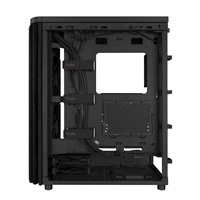 ASUS case PROART PA401 WOOD MESH PWM, ATX, 2x 160mm Fan, 1x 120mm Fan, Fan Hub, černá