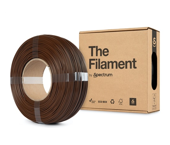 Spectrum The Filament ReFill PLA 1.75mm Bison Brown 1kg