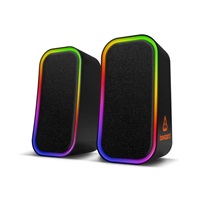 CONNECT IT Reproduktory BIOHAZARD PC, RGB, Bluetooth, 3.5mm, černé