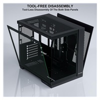 1stCOOL skříň DREAMER, Mid Tower, AU, USB 3.0, USB-C, černá
