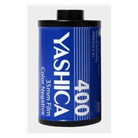 YASHICA MF-1 Snapshot Art Camera (Red) - analogový fotoaparát