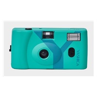 YASHICA MF-1 Snapshot Art Camera (Turquoise) - analogový fotoaparát