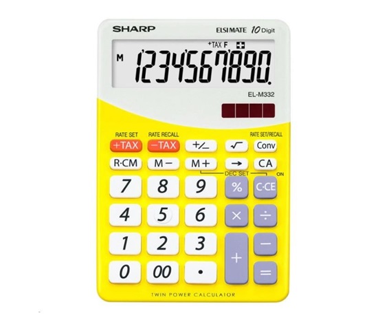 SHARP kalkulačka - SH-ELM332BYL