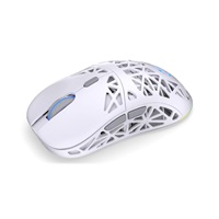 Endorfy Herní myš LIV Plus Wireless Onyx White, Bezdrátová, ARGB, bílá