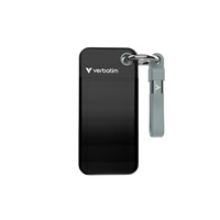 VERBATIM Externí SSD Pocket SSD 2TB, USB-C 3.1, černá/šedá