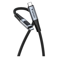 VERBATIM Kabel USB-C Sync & Charge, 100W, s displejem, 120cm