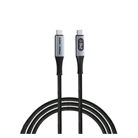 VERBATIM Kabel USB4 Sync & Charge, 240W, s displejem, 120cm