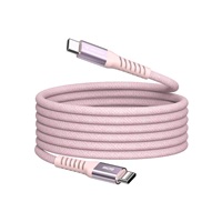 VERBATIM Kabel USB-C Sync & Charge, 60W, Magnetický, 120cm, růžová