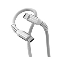 VERBATIM Kabel USB-C Sync & Charge, 100W, Magnetický, 120cm, šedá