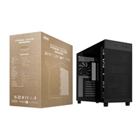 ASUS case PRIME AP303 TG BLACK, ATX, průhledná bočnice,1x120mm, černá