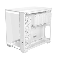ASUS Case A32 PLUS TG ARGB, ATX, Průhledná bočnice, 4x 120mm ARGB Fan, Bílá