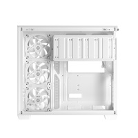 ASUS Case A32 PLUS TG ARGB, ATX, Průhledná bočnice, 4x 120mm ARGB Fan, Bílá