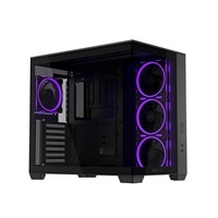 ASUS Case A32 PLUS TG ARGB, ATX, Průhledná bočnice, 4x 120mm ARGB Fan, Černá