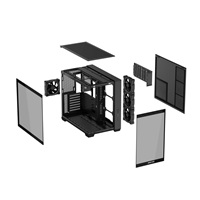 ASUS Case A32 PLUS TG ARGB, ATX, Průhledná bočnice, 4x 120mm ARGB Fan, Černá