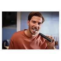 Philips Sonicare 6500 Gentle clean sada elektrických zubních kartáčků, 2 kusy, černá a bílá