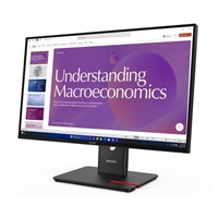 LENOVO LCD ThinkVision T24-40 - 23.8",IPS,mat,16:9,1920x1080,178°/178°,4/6ms,250cd/m2,1500:1,DP,HDMI,PIVOT,VESA,3Y