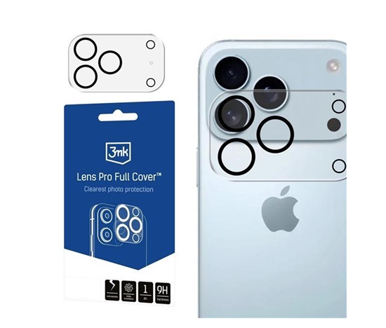 3mk Lens Pro Full Cover pro Apple iPhone 17 Pro