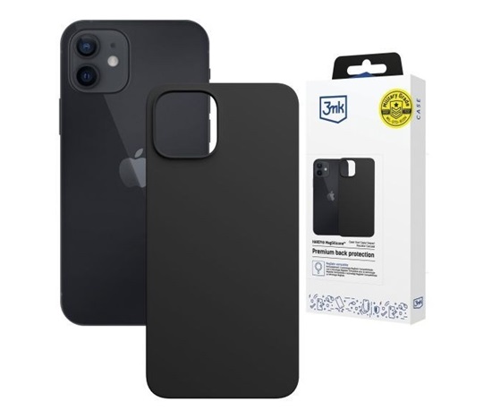 3mk Hardy MagSilicone pro Apple iPhone 12 Black