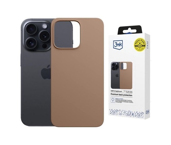 3mk Hardy MagSilicone pro Apple iPhone 15 Pro Dark Gold