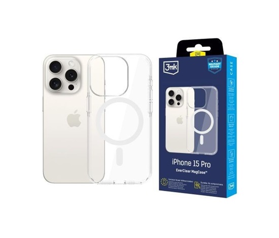 3mk EverClear MagCase pro Apple iPhone 15 Pro