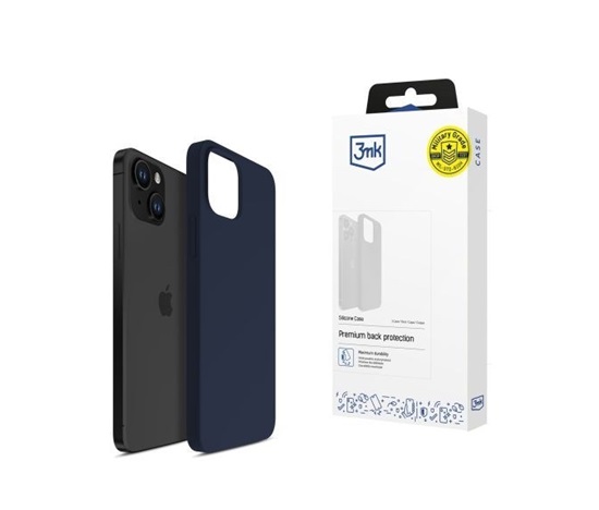 3mk Silicone Case pro Apple iPhone 15   Dark Navy