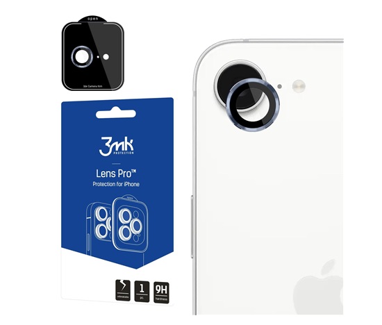 3mk Lens Protection Pro Blue pro Apple iPhone 16E