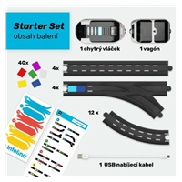 Intelino Smart Train – Chytrý nabíjecí elektrický vláček s dráhou