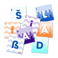 Primo Toys - tématické karty pro transparentní mapu - abeceda