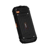 EVOLVEO StrongPhone Q1, vodotěsný odolný Dual SIM telefon, černo-oranžový