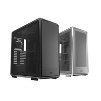 Cooler Master case MasterFrame 600 Mesh Black ARGB, Průhledná bočnice, ATX, 2x 200mm ARGB Fan, 1x 120mm ARGB Fan, Černá