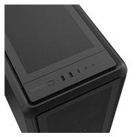 Cooler Master case MasterFrame 600 Mesh Black ARGB, Průhledná bočnice, ATX, 2x 200mm ARGB Fan, 1x 120mm ARGB Fan, Černá