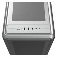 Cooler Master case MasterFrame 600 Mesh Silver ARGB, Průhledná bočnice, ATX, 2x 200mm ARGB Fan, 1x 120mm ARGB Fan, Šedá