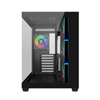 Cooler Master case Elite 681, ATX, Průhledná bočnice, 4x 120mm ARGB Fan, Černá