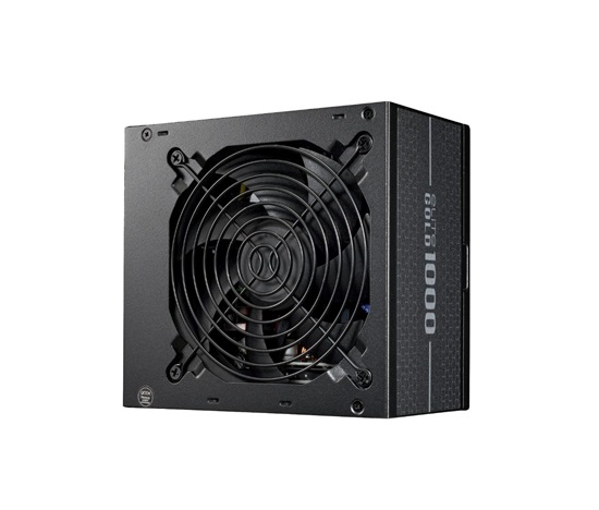 Cooler Master zdroj ELITE Gold 1000W FM, 120mm, Plně modulární, 80 Plus Gold, ATX 3.1